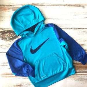 Nike Teal And Blue Therma Fit Hoodie XS